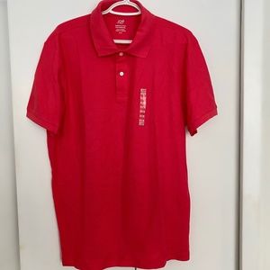 ✨NWT✨ Joe Fresh Short Sleeves Button Down Polo Pink T- Shirt Size XL